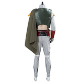 TV The Mando Season 2 Boba Fett Men Green Uniform Outfit Cosplay Costume Halloween Carnival Suit
